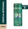 Pack de Patagonia IPA Lata 350ML, 8 Unidades