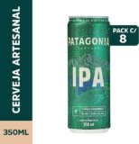 Pack de Patagonia IPA Lata 350ML, 8 Unidades